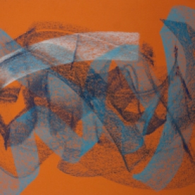 Abstr.5 - Pastel 24x34 cm.