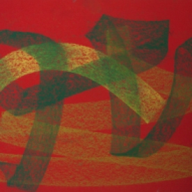 Abstr.6 - Pastel 24x34 cm.